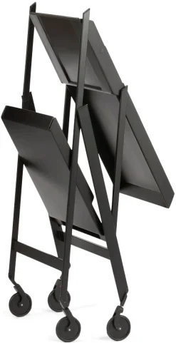 Arbeits- und Serviertisch Plico, rollbar