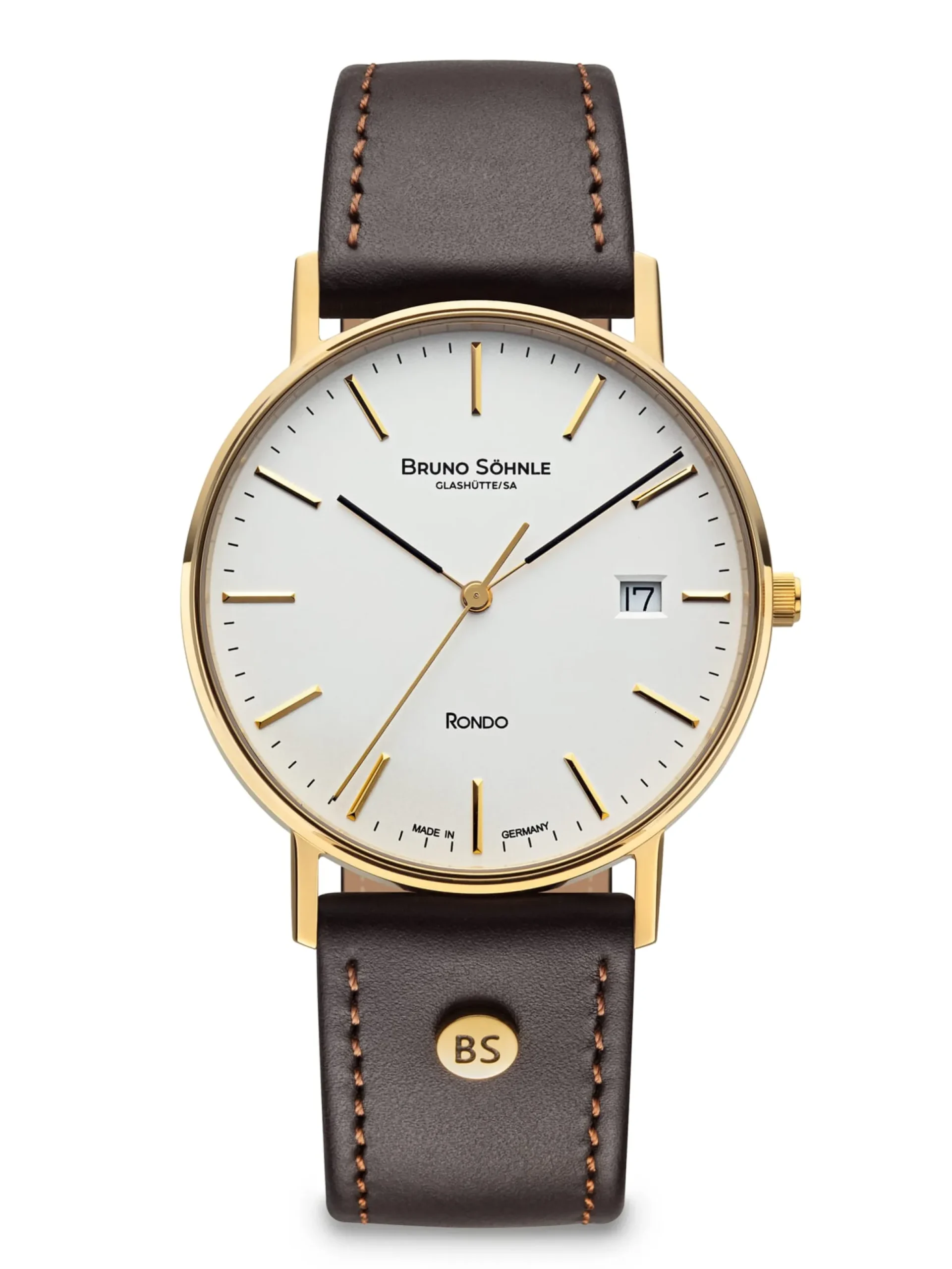 Armbanduhr Rondo Gold Ø 38 mm Quarz