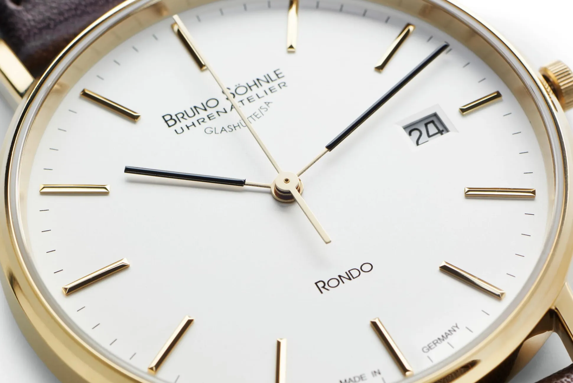 Armbanduhr Rondo Gold Ø 38 mm Quarz