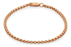 Armkette Venezianer roségoldplattiert