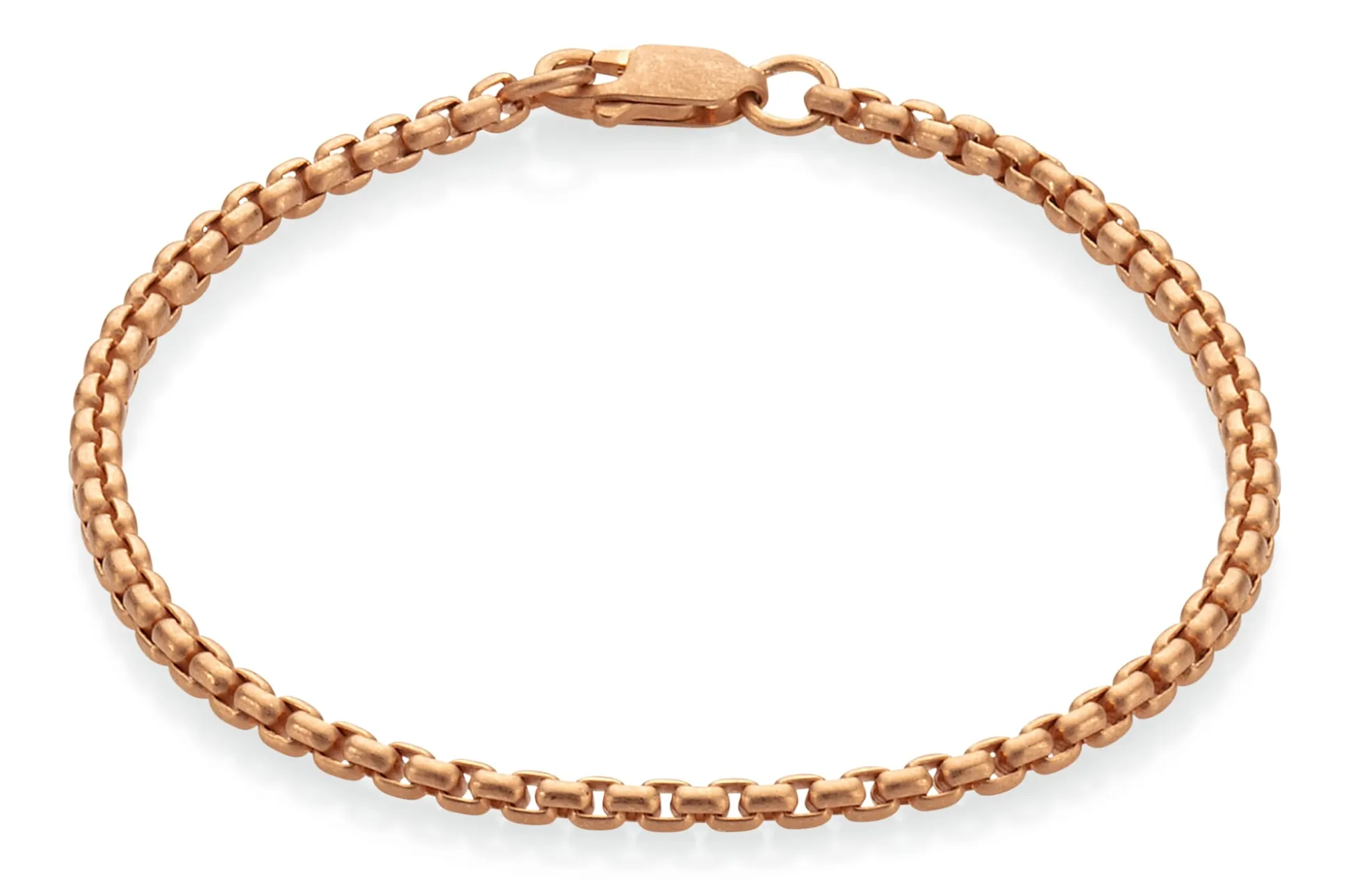 Armkette Venezianer roségoldplattiert