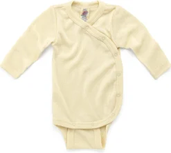 Baby-Wickelbody Merinowolle-Seide