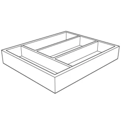 Besteckkasten Schubkastenelement 40