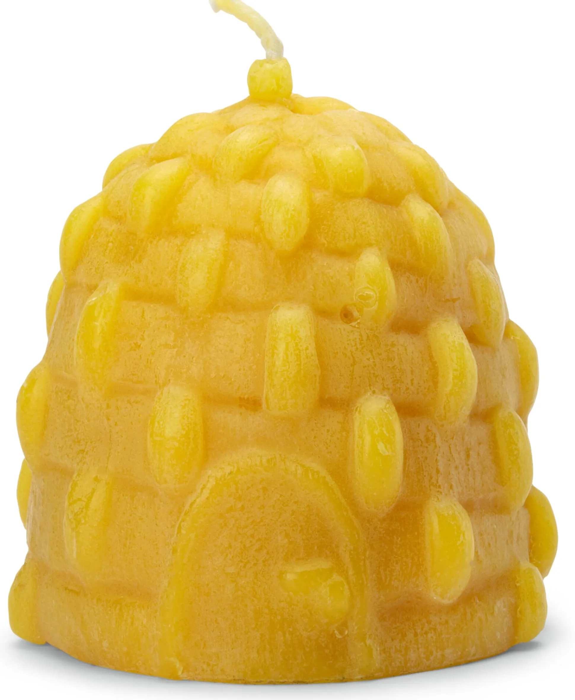 Bienenkorbkerze Bienenwachs