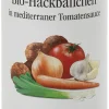 Bio-Hackbällchen in mediterraner Tomatensauce