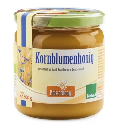 Bio-Kornblumenhonig aus Brandenburg