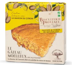 Bio-Mandelkuchen mit Zitrone