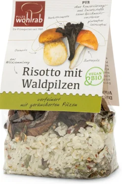Bio-Risotto mit Waldpilzen