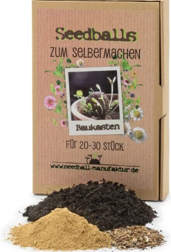 Blumensamen Samenkugeln