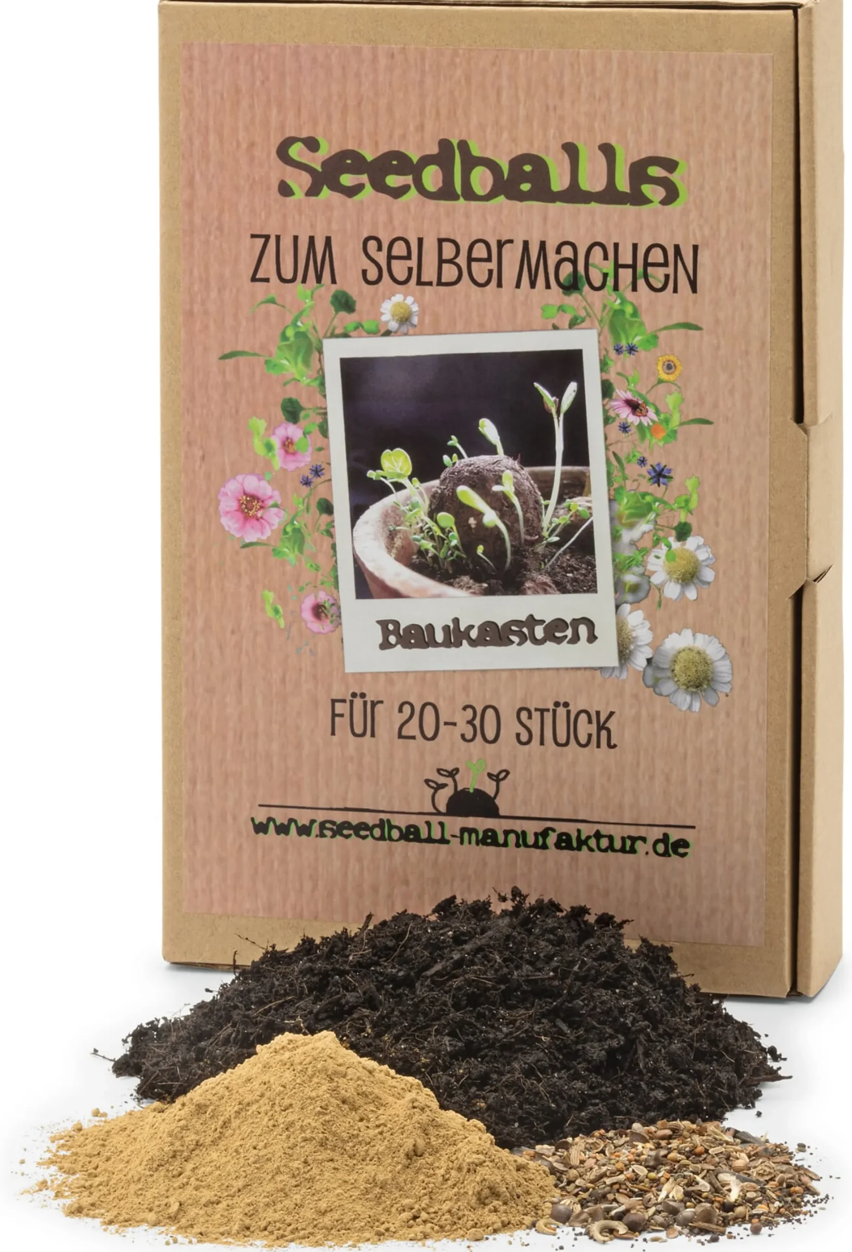 Blumensamen Samenkugeln