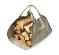 Brennholztasche Leinen