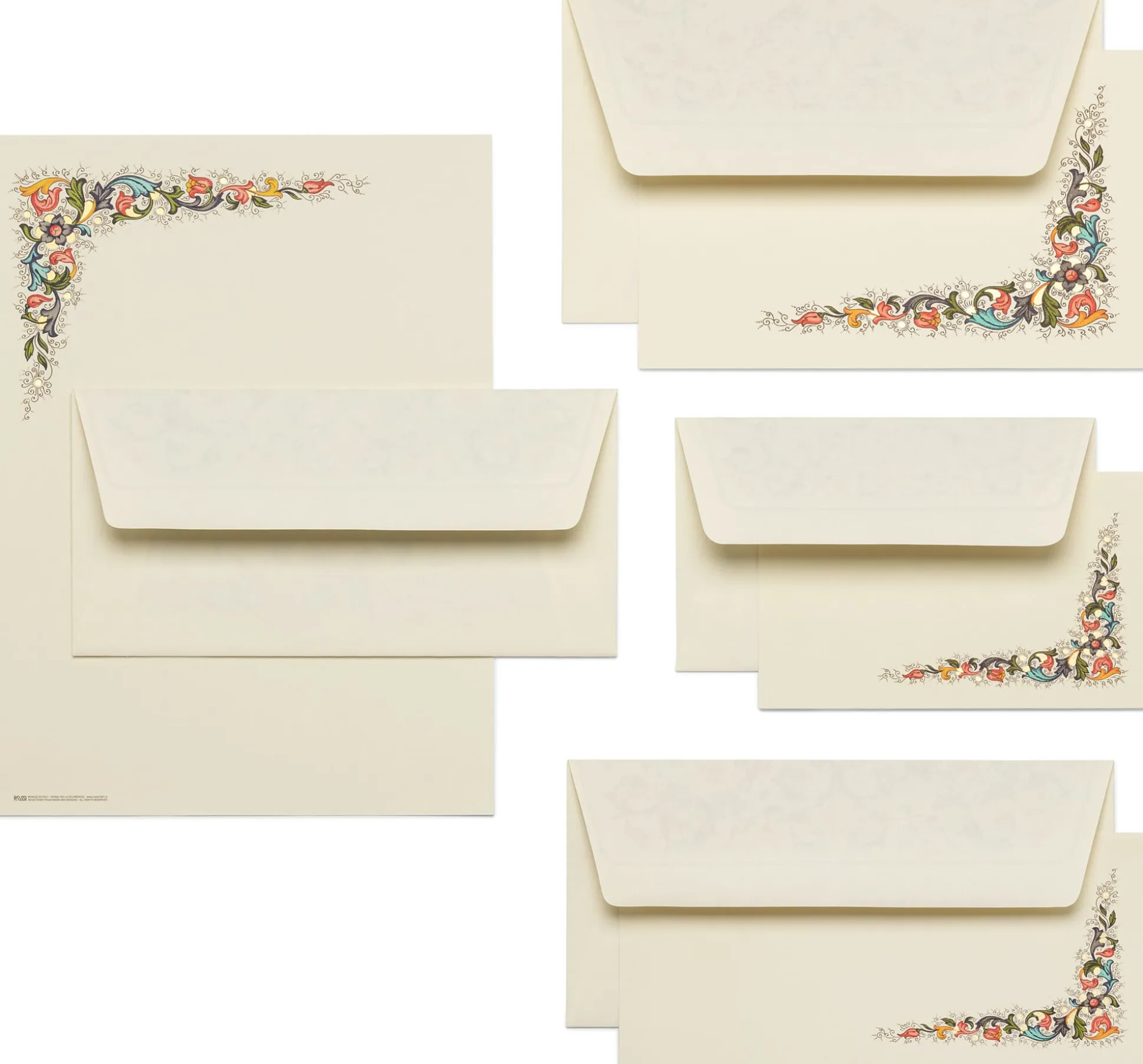 Briefpapier Fiorenza mit Kuvert