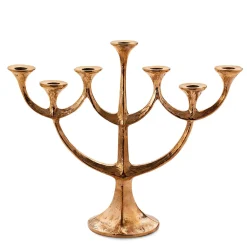 Bronzeleuchter 7-flammig