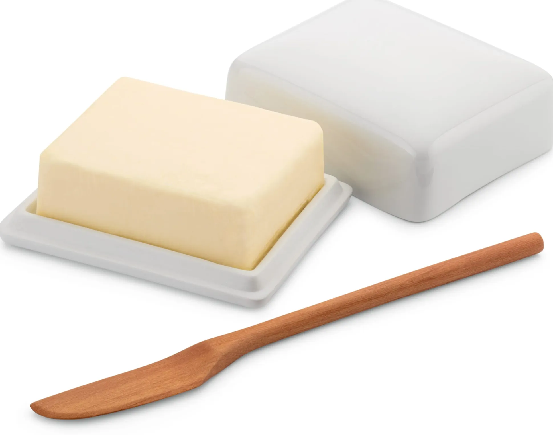 Buttermesser Elsbeerenholz