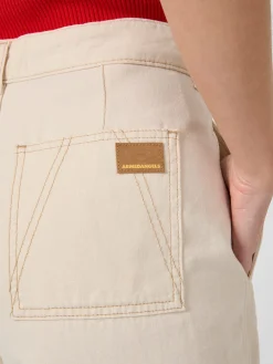 Damen-Barrel-Pants Canvas