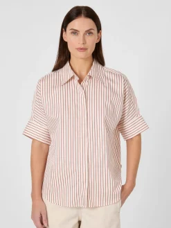 Damenbluse Baumwollsatin