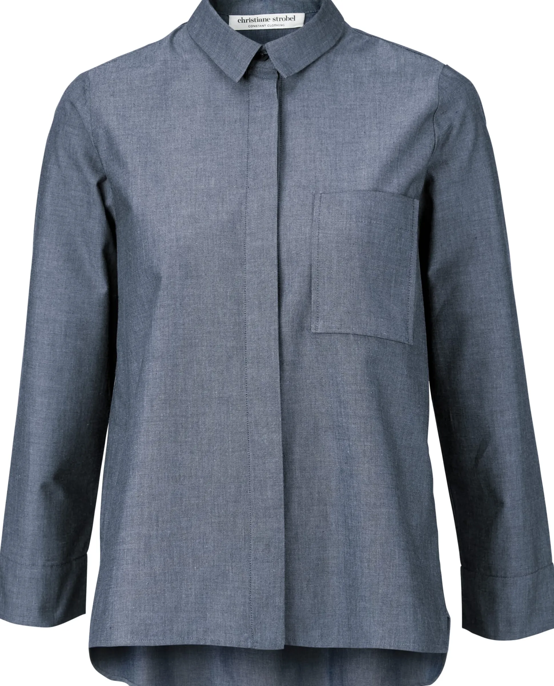 Damenbluse Chambray