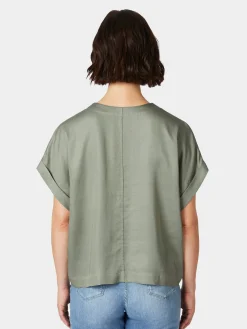 Damenbluse Kurzarm