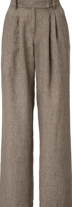 Damen-Bundfaltenhose