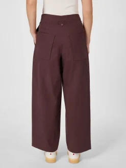 Damen-Bundfaltenhose