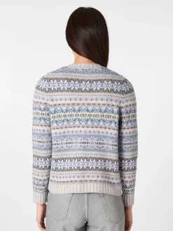 Damen-Cardigan gemustert