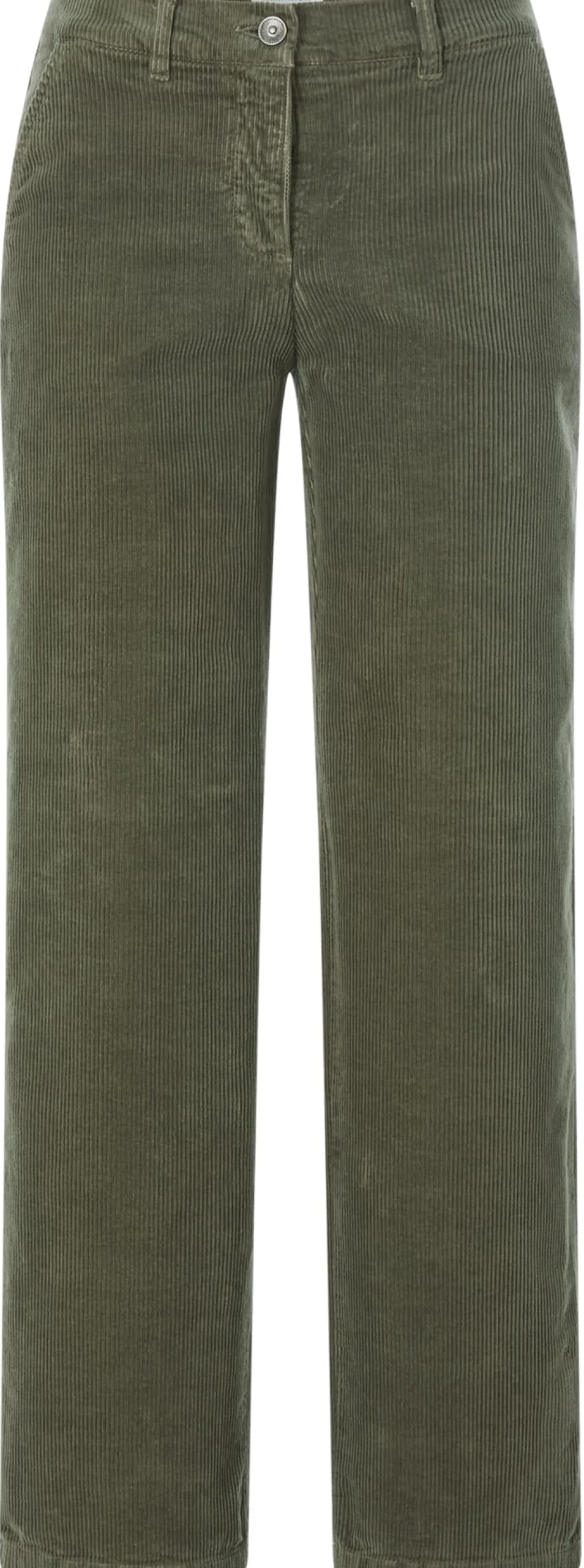 Damen-Cordhose weites Bein