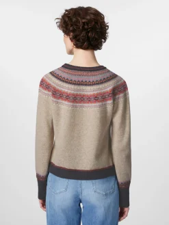 Damen-Cropped-Pullover
