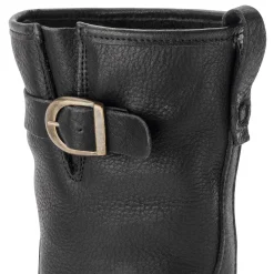 Damenhalbstiefel Rindleder gefüttert