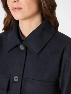 Damen-Hemdjacke Wolle