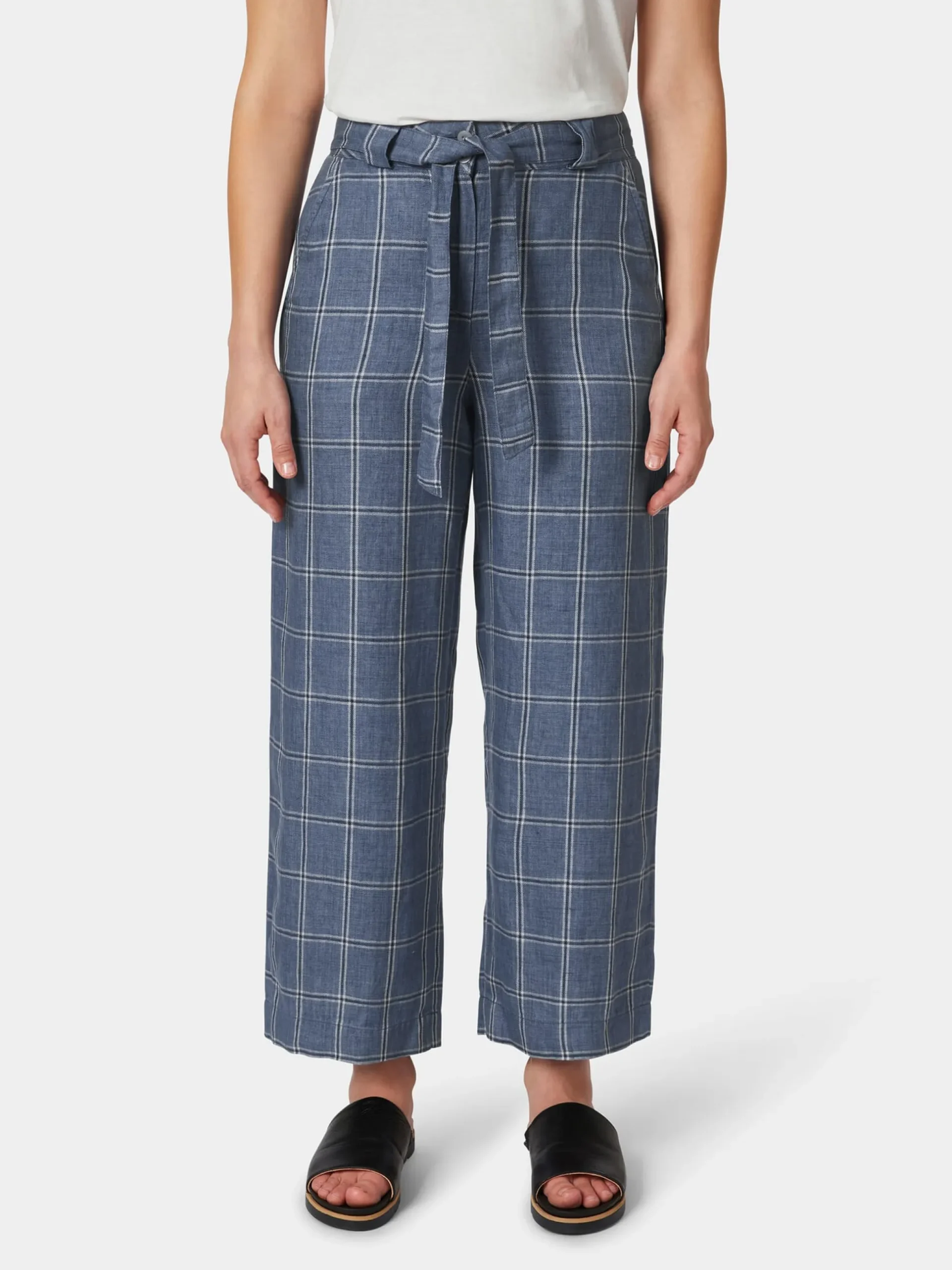 Damenhose kariert
