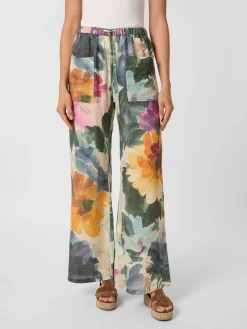 Damenhose Leinen