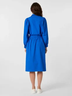 Damenkleid mit Kräuseln