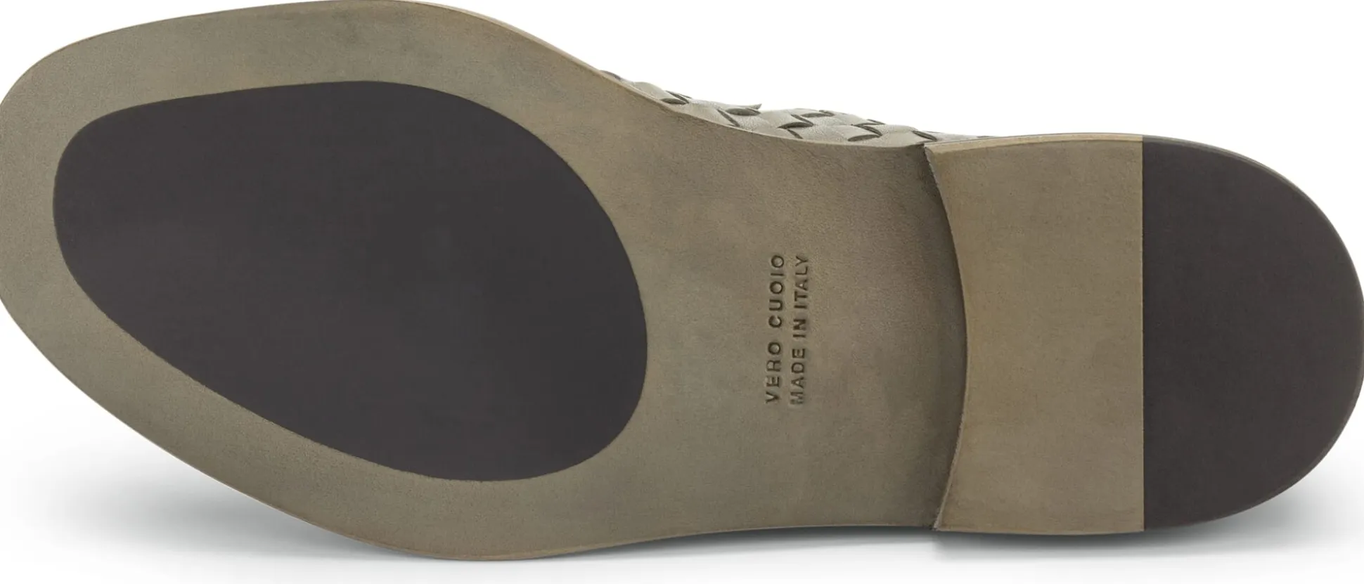 Damen-Lederslipper geflochten