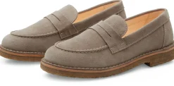 Damen-Loafer Rauleder