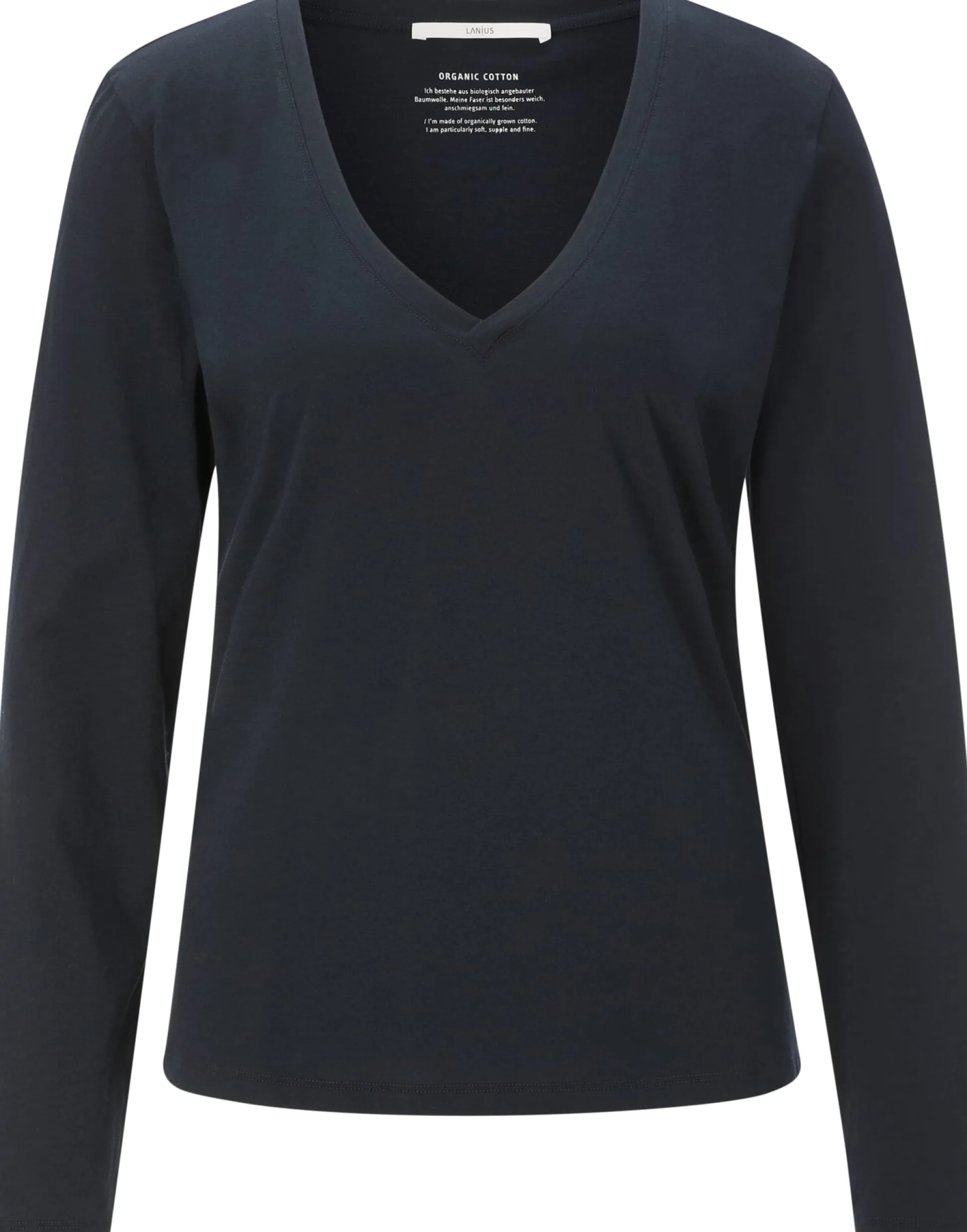 Damen-Longsleeve V-Ausschnitt