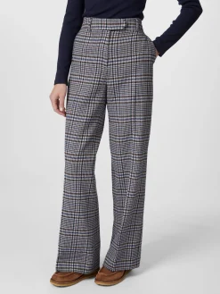 Damen-Marlenehose Karo