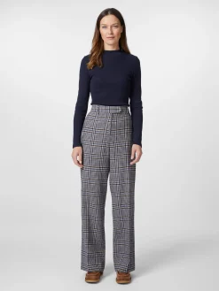 Damen-Marlenehose Karo