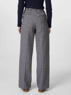 Damen-Marlenehose Karo