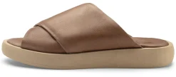 Damenpantolette Rindleder
