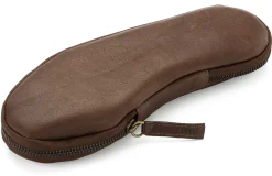 Damen-Reisepantoffel Leder