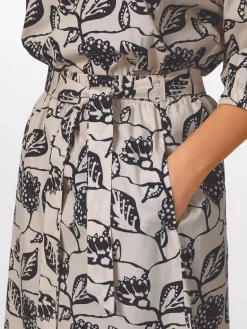 Damenrock Floral Print