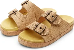 Damensandale Raffia