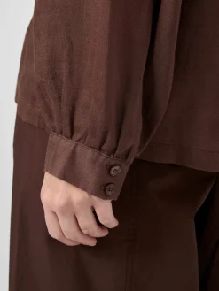 Damen-Schlupfbluse Ramie