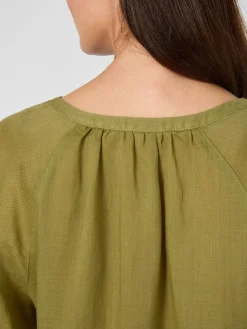 Damen-Schlupfbluse Ramie