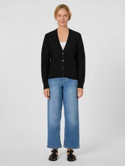 Damen-Strickcardigan Baumwolle