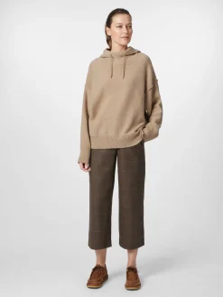 Damen-Strickhoodie