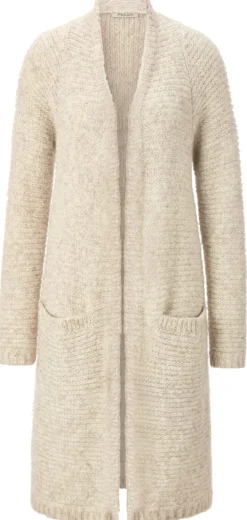 Damen-Strickjacke lang