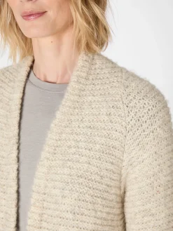 Damen-Strickjacke lang