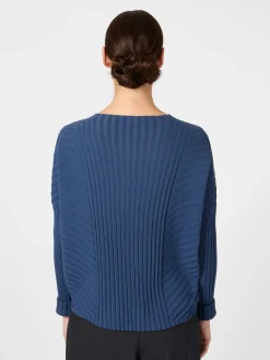 Damen-Strickpullover gerippt