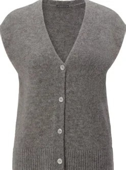 Damen-Strickweste Alpaka